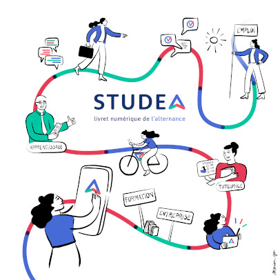 STUDEA, le livret numérique de l'alternance